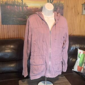 Maurice’s light weight hoodie- light plum color